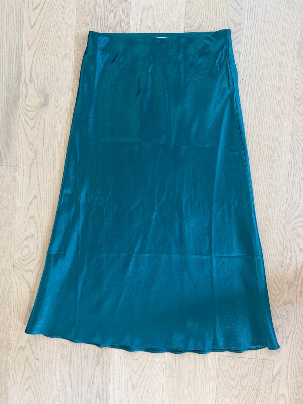 Aritzia Babaton Midi Satin Slip Skirt